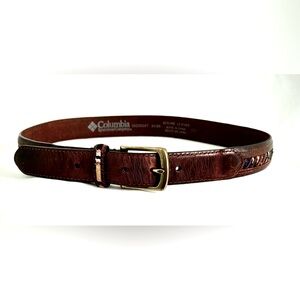 Columbia Genuine Leather Belt